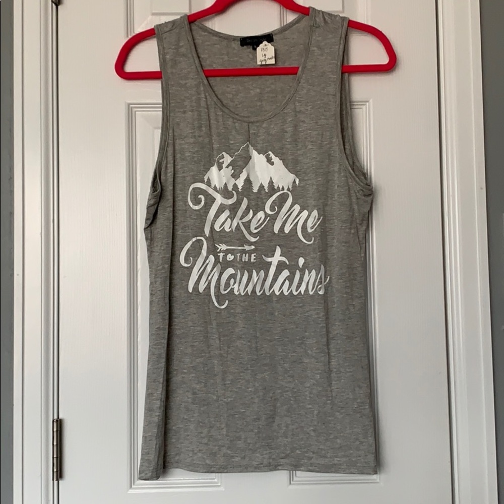 “Take Me to the Mountains” Tank Top